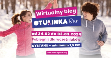 Wirtualny bieg zimowy Otulinka Run