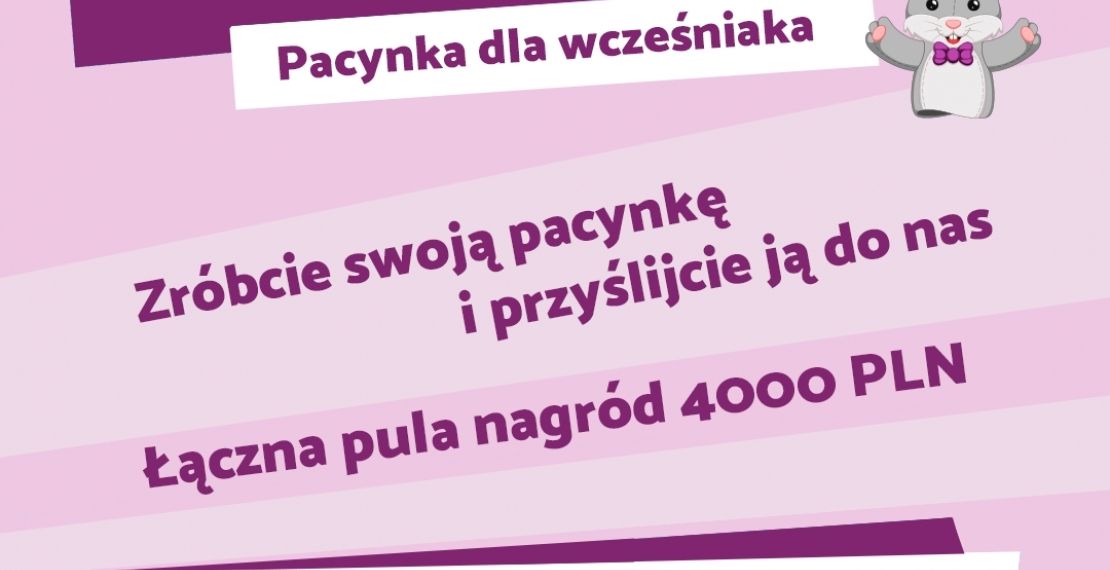 Ogólnopolski Konkurs dla przedszkoli Pacynka dla Wcześniaka